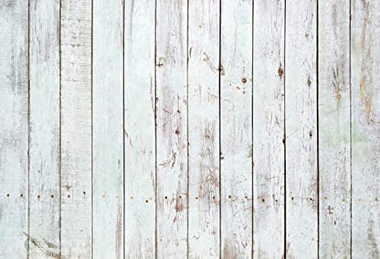 White Wood Photo Photography Backdrop,Yeele 15x10ft Vinyl Grey Wooden Floor Rustic Faux Wall Texture Background,Baby Shower Birthday Party Cake Table Decoration Banner Newborn Kids Portrait Photoshoot - size: 15x10ft