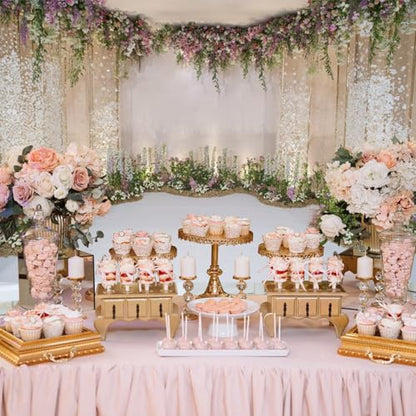15x10ft Wedding Backdrop for Cradle Ceremony Background for Proposal Flowers Curtain Wedding Ceremony Banner Bridal Shower Background Mother's Day Floral Marriage Backdrop - size: 15x10ft