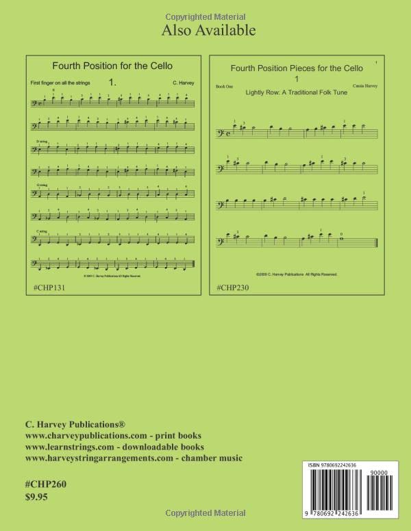 Fourth Position Preparatory Studies for the Cello