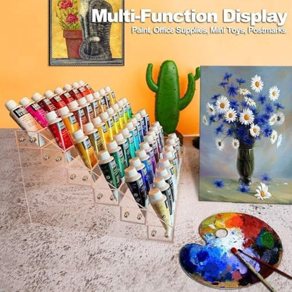 Organizer Rack Stand Holder Large Capacity Acrylic Clear 6 Layers for Nails Polish Essential Oil Lipstick Sunglasses - style: 6 Layers