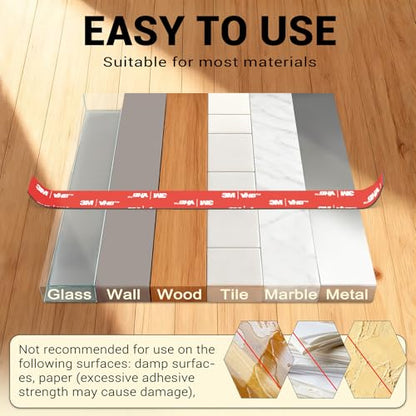 Ohayooz Double Sided Tape Heavy Duty 10FT Made of 3M5925, Very Sticky Adhesive Mounting Tape, Works Great Indoors and Outside, Walls, Automotive, Home Office Deco - size: 2026 Just Try