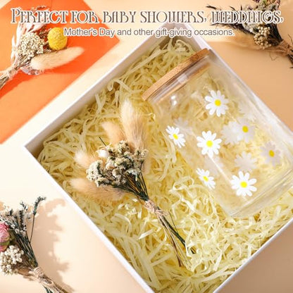 Nuanchu 10 Pcs Mini Dried Flower Bouquet Mixed Natural Dried Flowers with Stem Boho Plant Stem Bunch for DIY Craft Card Home Party Photo Props Wedding Decor, 5 to 6 inches(Boho Styles) - style: Boho Styles