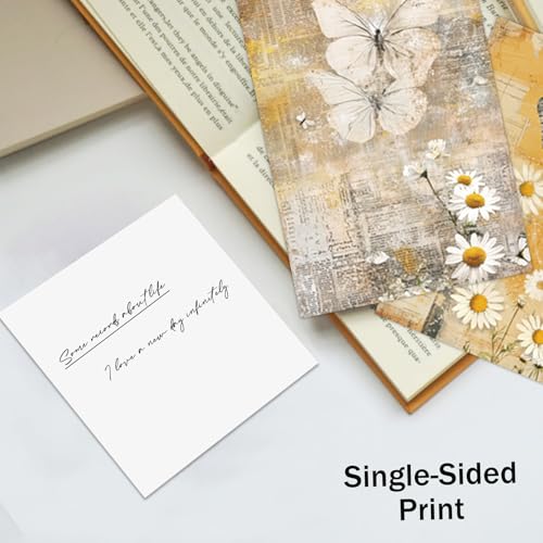 PRSTINCOL Scrapbook Paper,16 Sheets 4.1x5.8 Inch Yellow Butterfly Style Scrapbook Paper,Single-Sided Vibrant Origami Decoupage Papers for Diy Crafts, Card Making, Art Journaling - color: Yellow_Butterfly