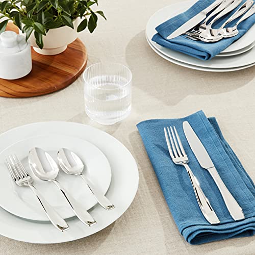 Mikasa 5129750 Natasha 20-Piece 18/10 Stainless Steel Flatware Set, Service for 4 - size: 20-Piece Flatware Set, Service for 4, style: Natasha