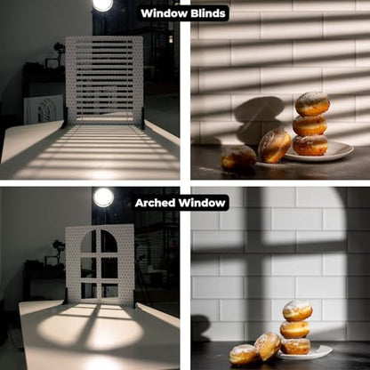 V-FLAT WORLD The Duo Board Background Stone Kit, 4 x Duo Boards (24"x24") - 2 x Shadow Boards - Duo Legs and Carry Bag Included - size: Stone Kit of 4 - 24 x 24 inches