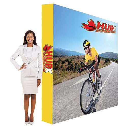 Custom Fabric Pop Up Straight Display, Trade Show Display Backdrop Booth, Hook and Loop Step and Repeat Backdrop for Trade Show Backdrops (Graphic Only, 10ftx8ft) - size: 10ftx8ft