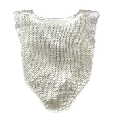 Zeroest Baby Girls' Baby Photography Props Photo Shoot Outfits Newborn Crochet Costume Knitted Clothes Rompers - color: White