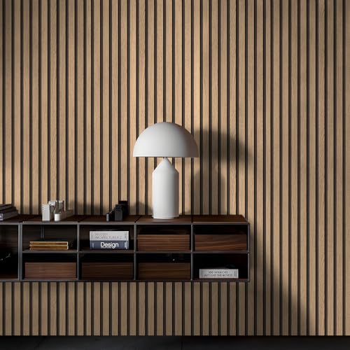 myforHD Wallpaper Peel and Stick Wood Grating Stripe Self-Adhesive Wallpaper Faux Wood Contact Paper Wood Slats Self Adhesive Wall Paper PVC Vinyl Film Removable Waterproof 17.3" x 393" - color: Wood E, size: 17.3" x 393.7"