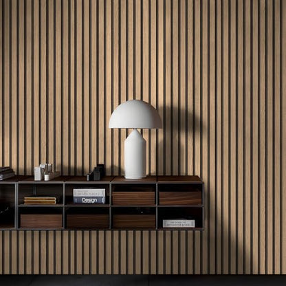 myforHD Wallpaper Peel and Stick Wood Grating Stripe Self-Adhesive Wallpaper Faux Wood Contact Paper Wood Slats Self Adhesive Wall Paper PVC Vinyl Film Removable Waterproof 17.3" x 393" - color: Wood E, size: 17.3" x 393.7"