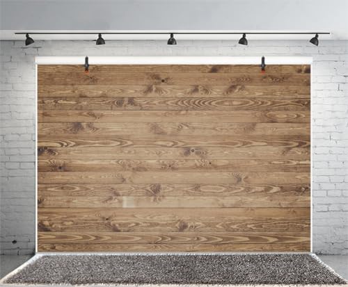 AOFOTO 8x6ft Wood Texture Background Rustic Wooden Table Grunge Surface with Old Natural Pattern Wood Panels Backdrop for Photography Clothes Products Flat Lay Photoshoot Photo Studio Props Vinyl - size: 8x6ft