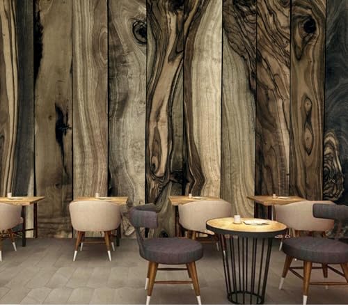 Cliouar-Wood Block Texture Background Mural Wallpaper Peel and Stick 137" x 102" - color: No.13, size: 137" x 102"