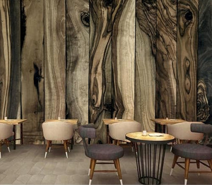 Cliouar-Wood Block Texture Background Mural Wallpaper Peel and Stick 137" x 102" - color: No.13, size: 137" x 102"