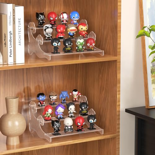 3-Tier Acrylic Display Shelf for Perfume Organizer, Cupcake Stand, Collectible Figures - Clear Fragrance Rack, Dessert Tower