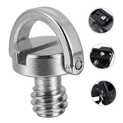 Vaguelly 4pcs Screw for Tripod Mounting Plates Camera Screw Quick Release Accessory for Monopods Gimbals and Tripods and Convenient Photography Tool