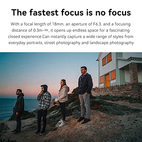 7artisans 18MM F6.3 Mark II UFO Lens for M4/3 Mount, APS-C,Prime Lens,Ultra-Thin Compact Mirrorless Cameras for Panasonic GM/GX/G/GH/GF Series for Olympus EPM/EP/EPL/Pen/EM Series