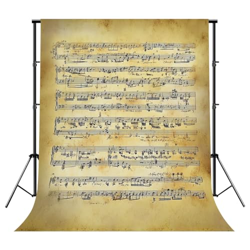 Photography Backdrop Photography Background Old Sheet Music for Photoshoot Portrait Photo Studio Video Prop Birthday Party Booth Decoration 10x8ft - color: Color6
