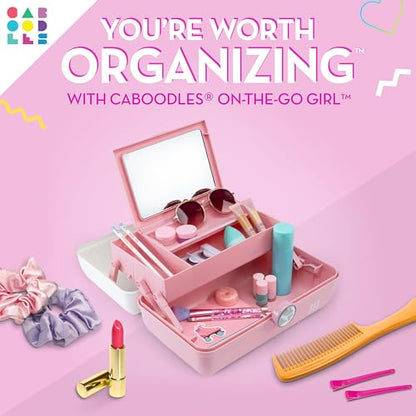 Caboodles On-The-Go Girl - color: Funfetti Flitter Over Dusty Rose