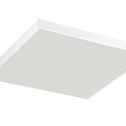 Frienda 4 Pcs Fluorescent Light Covers Replacement Flat Clear Prismatic Acrylic Ceiling Light Cover Panels(23.75" x 23.75" x 0.1") - size: 23.75" x 23.75" x 0.1"