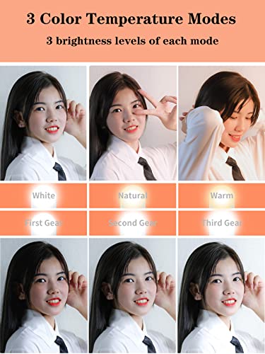Selfie Stick Tripod with Wireless Remote, 46'' Cellphone Selfie Stick Tripod with LED Fill Light, for iPhone 16/15/14/14 pro/13/13 Pro/12/11/11 Pro/XS Max/XS/XR/X/8/7 and Android Smartphone(Upgrade)