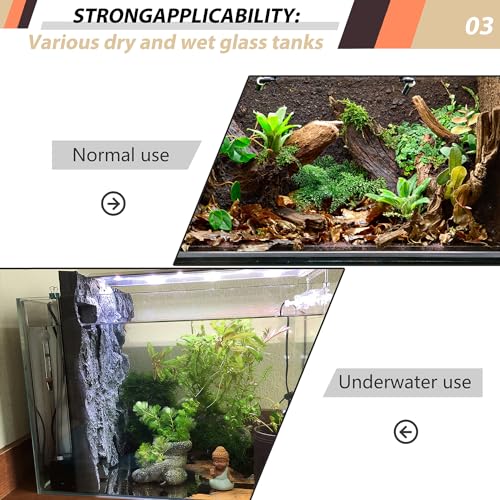 17.7x11.8in Rock Terrarium Background,3D Reptile Tank Background Board,Amphibian Stereo Backdrop Wall,Lizard Snake Gecko Spider Turtle Fish pet silo Background Decorative Panel(Brown) - color: Brown 1P