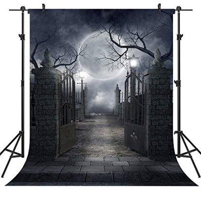 Halloween Theme 6X9FT Pictorial Cloth Seamless Customized Photography Backdrop Background Studio Prop TP17 - size: 6'x9'