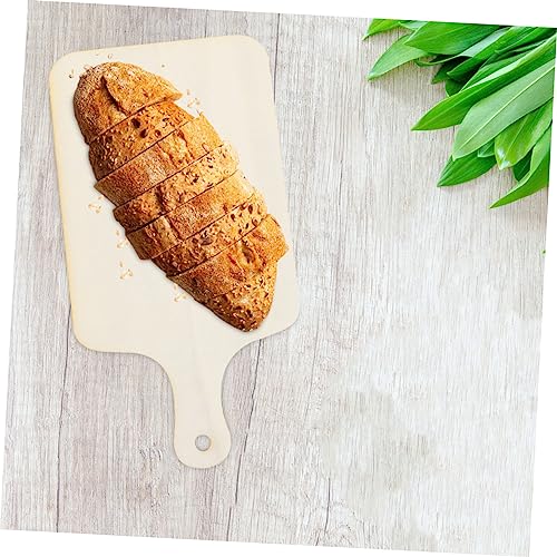 LIOOBO 3pcs Wooden Bread Trays Cutting Board Containers Decorative Tray Fruit Serving Photography Prop