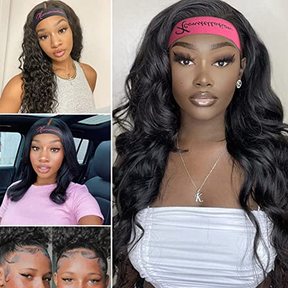 Elastic Wig Bands for Edges, Baby Hair, Keeping Wigs in Place, and Sewing Edges - 2 PCS, BlackPink - color: Black+Pink, size: 1 Count (Pack of 4)
