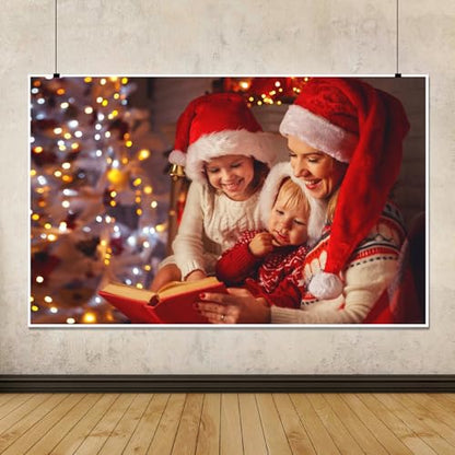 Custom 10x10ft Custom Backdrop Personalized Photo Backdrop with Picture Backdrop for Photography, Gift for Christmas, Birthday, Wedding, Graduation, Valentine's Day (120x120in) - size: 10x10FT