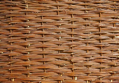 Natural Brown Wicker Rattan Weave Backdrop Handwoven Basket Texture Background for Bohemian Party Decorations Tropical Home Wall Decor Photo Studio Props 9X6ft Fabric - size: 9X6ft