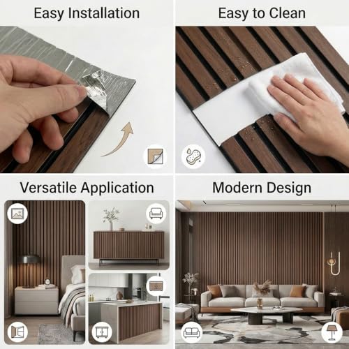 3D Wall Panels Peel and Stick – 15.74" x 236" PVC Faux Texture Wall Covering, Self Adhesive Waterproof DIY Accent Wall for Living Room, Bedroom, Sofa Background & Kitchen Backsplash, Covers 25.8 sq.ft - color: A, size: 15.7" x 236"