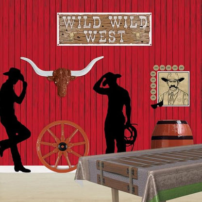 Red Barn Siding Backdrop Party Accessory (1 Count) (1/Pkg) - style: Red Barn Siding