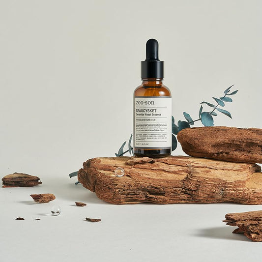 Product Photography Props for Photoshoot: 6PCS Natural Forest Wood Photo Props- Small Items Wood Picture Prop for Jewelry Cosmetics Perfume Soap - color: Brown Black