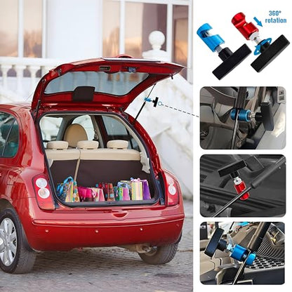 2pcs Bestgle Hood Strut Holder, Anti-Slip Car Hood Struts Lift Support Clamps Automotive Hood Prop Tool（Dia 0.43inch）