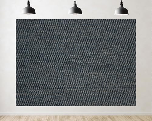 Trykid 20x10ft Dark Blue Denim Fabric Backdrop Woven Jean Texture Casual Material Surface Photography Background Fashion Craft Rustic Party Decoration Tapestry Photo Studio Prop Fabric - size: 20x10ft