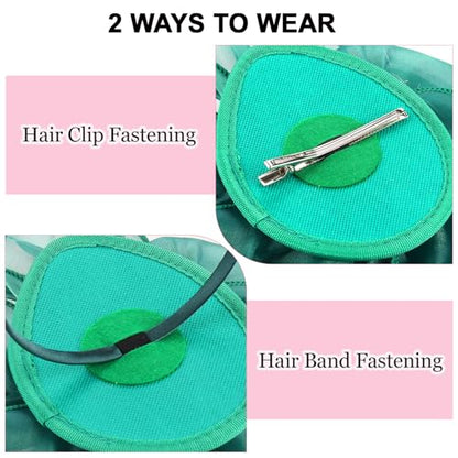 Fascinators Hats with Gloves Set for Women 20s 50s Cocktail Tea Party Wedding Costume Headwear - color: 03-teal