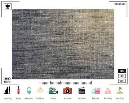 Trykid 10x10ft Washed Blue Denim Texture Backdrop Woven Jean Material Faded Gradient Surface Photography Background Casual Fashion Craft Party Decoration Tapestry Photo Studio Prop Fabric - size: 10x10ft
