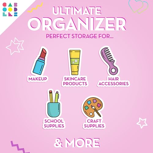 Caboodles On-The-Go Girl - color: Funfetti Flitter Over Dusty Rose