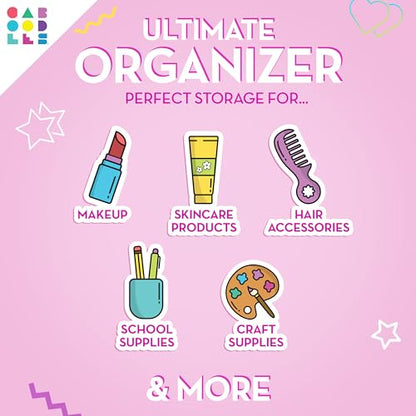 Caboodles On-The-Go Girl - color: Funfetti Flitter Over Dusty Rose