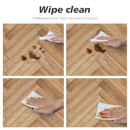 Wood Texture Background Oval Table Cloth Cover Fitted Tablecloth with Elastic Edge Tablecloths Washable Cloths for Parties, Restaurants, Gatherings, Fits 52"x70" Oval TablesStyle 126 - color: Wood Texture -11, size: 70" x 52" (Oval)