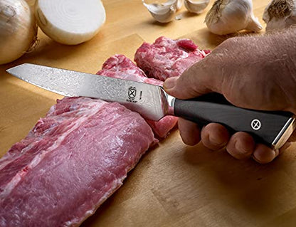 Mercer Culinary M13788 Premium Grade Super Steel, 8-Inch Slicer, G10 Handle - style: Slicer G10 Handle 8 Inch