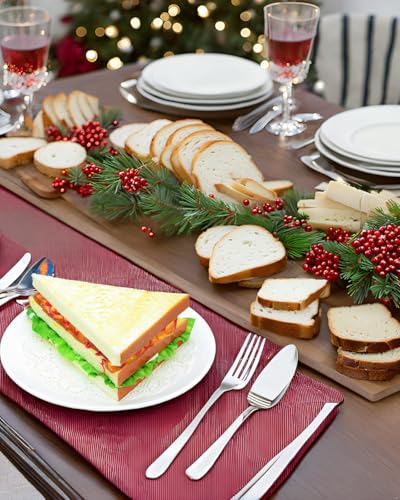 3PCS Simulation Food Artificial Sandwich Fake Food Bread Model Photography Prop for Home Kitchen Party Decoration