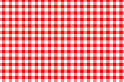 BELECO 9x6ft Fabric Red and White Checkered Backdrop Red Gingham Pattern Plaid Texture Background BBQ Picnic Party Decorations Birthday Baby Shower Shoot Photo Props - size: 9x6FT