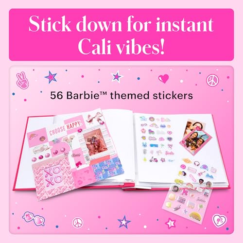 Kodak x Barbie Step Slim Wireless Instant Portable Photo Mobile Printer Gift Bundle (Signature Style)+ Barbie Camera Case, Photo Album, Sticker & Hanging Frames, 50 Stickers + Zink Paper (20 Sheets) - color: Barbie Signature, style: Starter Bundle