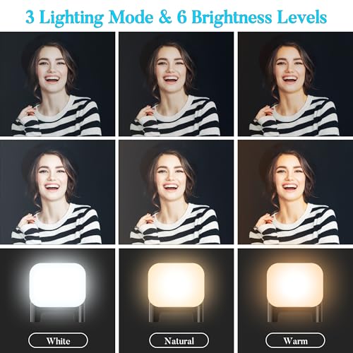 Portable 41 Inch Selfie Stick Phone Tripod with Wireless Remote Extendable Tripod Stand 360 Rotation Compatible with iPhone 17 16 15 14 13 12 11 pro Xs Max Xr X Plus, Android Samsung Smartphone - style: Black & With Light