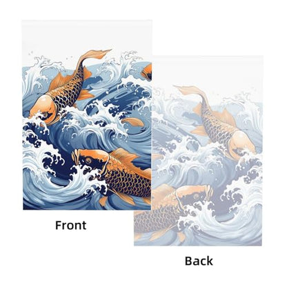 Ocean Wave Fish Backdrop Background for Photography 5x7ft Photobooth Professional Photo Backdrop Curtains Video Photography Studio Photo Backgrounds Banner Booth Background Screen Parties - color: Ocean Wave Fish
