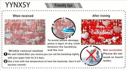 YYNXSY Valentine's Backdrop Red Candy Heart Backdrop Valentine's Photography Backdrop Photo Backdrop Kids Valentine's Day Backdrop 7X5FT YY-5010 - color: Blue