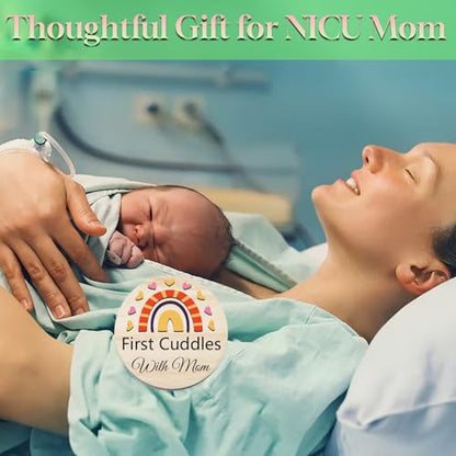 14 Designs NICU Milestone Cards Sign - Reversible Hospital to Home Journey Wooden Photo Props for Preemies, Celebrate NICU Baby's Special Milestone Moments (NICU Milestones) - color: NICU Milestone