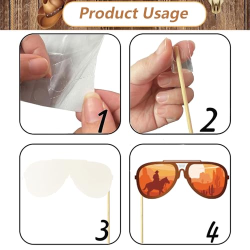 30PCS Western Cowboy Cowgirl Photo Booth Props with 1PCS Inflatable Photo Booth Frame for Wild West Themed Party,Country Party,Cowgirl Bachelorette Party,Cowboy Party Supplies - color: Western Cowboy
