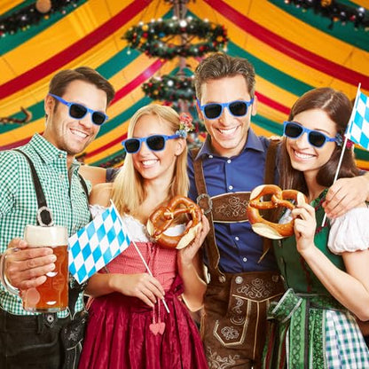ASTARON Sunglasses Bulk, 6/12/24/48 Pack Sunglasses Party Favors for Summer Beach Pool Birthday Wedding Party Supplies - color: Sky Blue