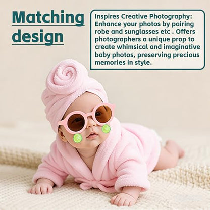 6 Pieces Newborn Photography Props 0-4 Months Photo Props - color: Pink